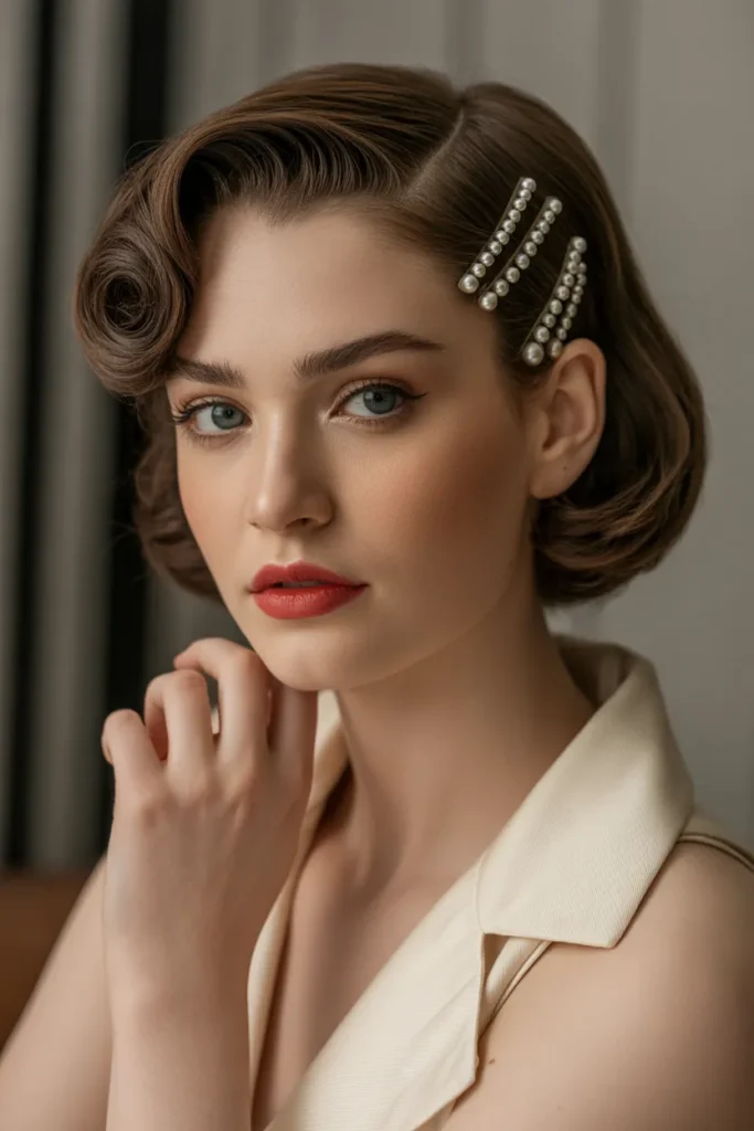 vintage inspired short hairstyle with de DSdpiy7CTqSkk2uXk03f3A DwbQgk3JRVOP50Eekh2 5g