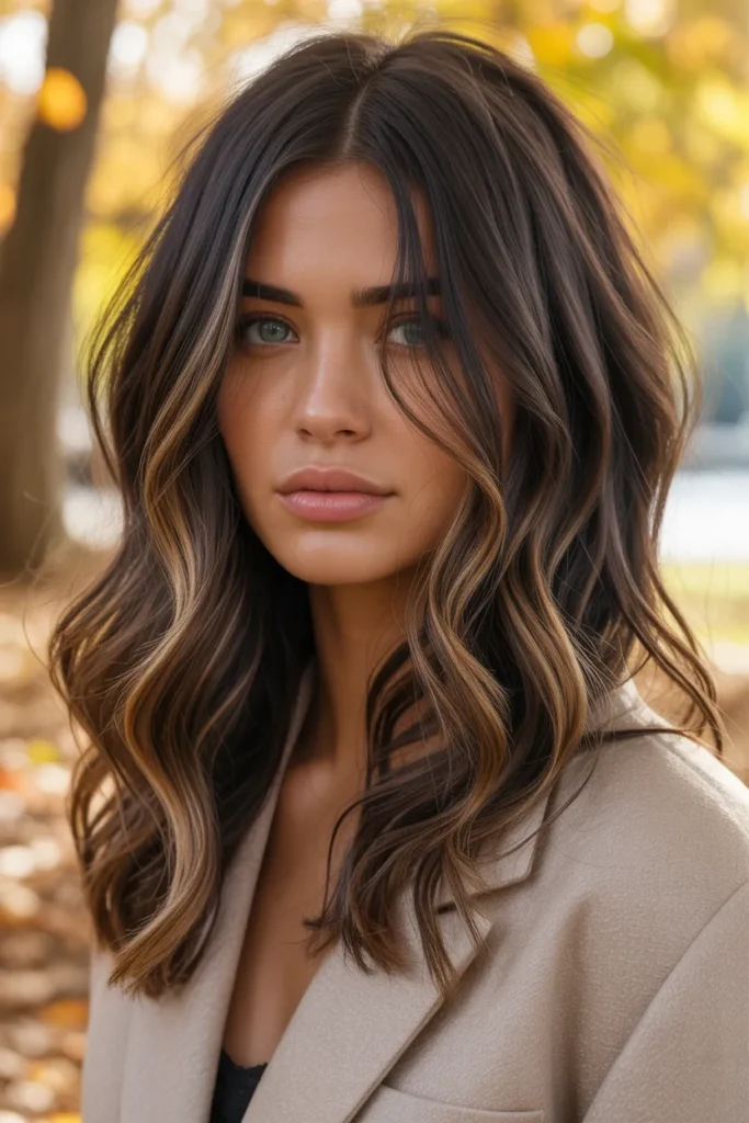 15 Fall Hair Inspo Ideas to Refresh Your Look This Season 4 woman with dark brunette hair and soft c r1Ccpt0YQrurn1rMTSpnLw 8kotjFlhSQOiRfUwV4D0eQ