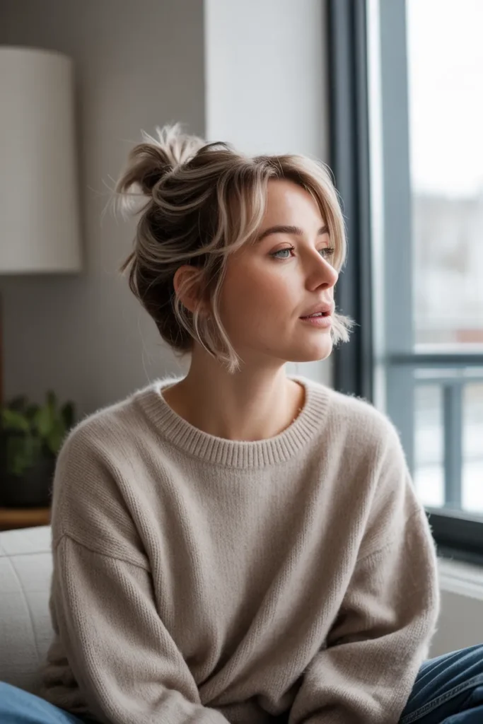 woman with textured short hair in a mess CtnIJZoaQDyadB ptMuRw 8 dJYqQNSk2i97o6iTKNqA