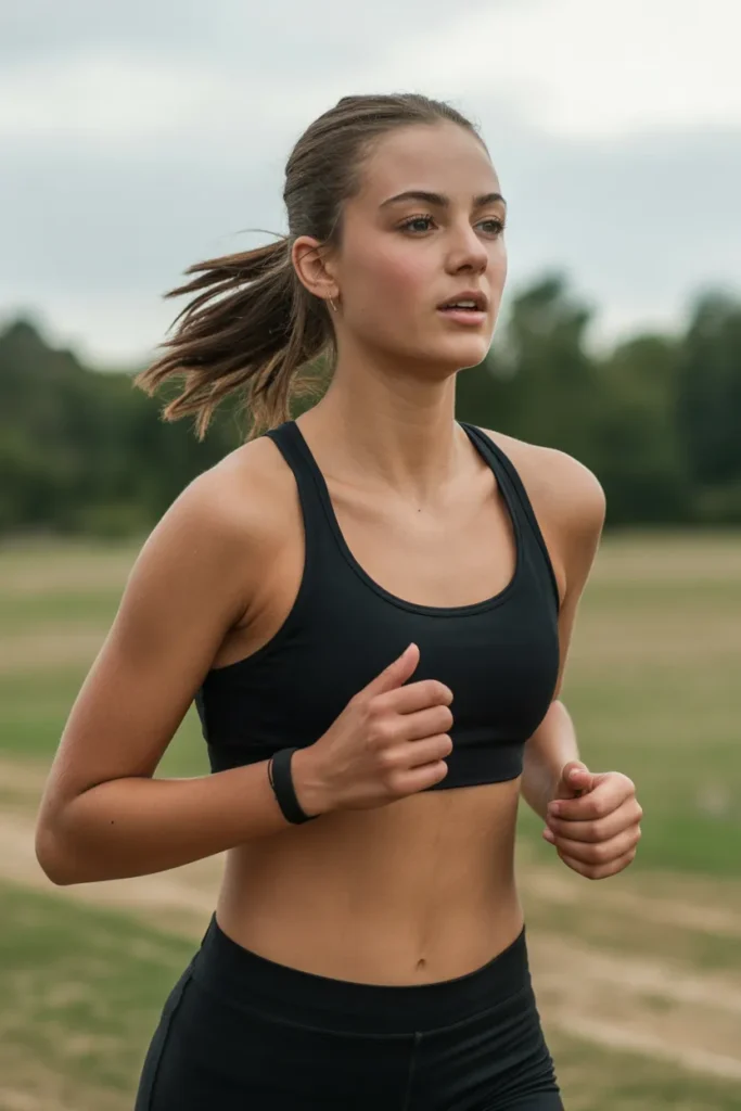 young female runner with medium length h dqjIGrD4Tpynp37VWUC8WA jEsWWTqAQEuDBqQIgBJFbQ cover