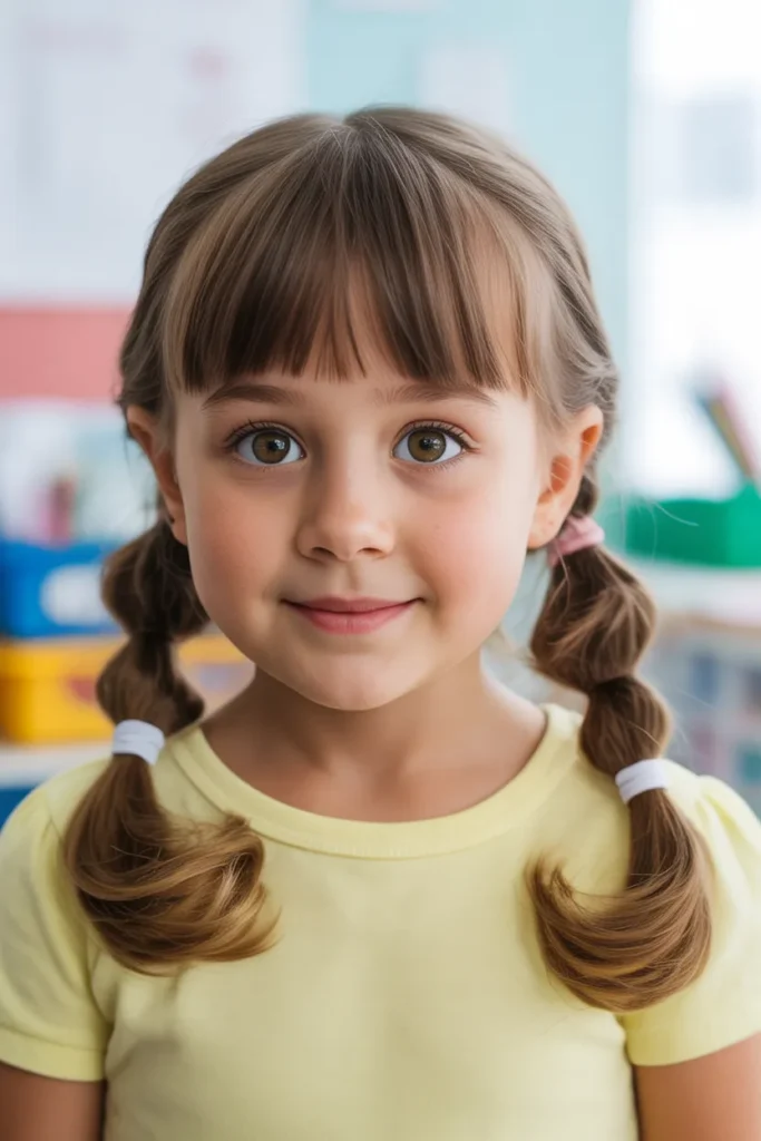 20 School Hairstyles for Girls: Cute, Easy & Practical Ideas for Every School Day 7 young primary school girl with neatly pa 0L6utUEATZCTo jyJUhniQ ZAUgN qZRw VAapMjqAs6w